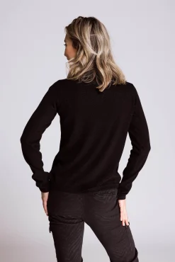 Zhrill Tops & Shirts*ZHABIGAIL KNIT BLACK