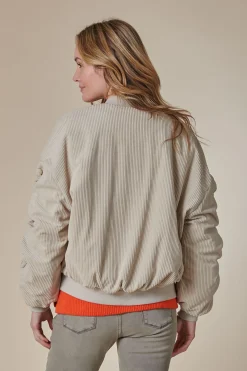 Zhrill Jacken & Mäntel*ZHALBA CORD OFF WHITE