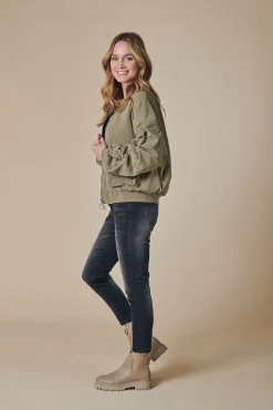Zhrill Jacken & Mäntel*ZHALBA CORD OLIVE
