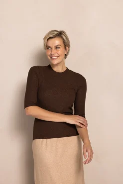 Zhrill Tops & Shirts*ZHANYON BROWN