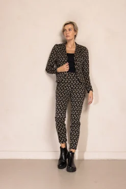 Zhrill Blazer*ZHBETSY BLACK MELAGE