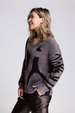Zhrill Pullover & Strick*ZHBURA GREY