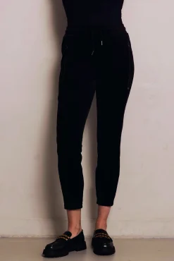 Zhrill Hosen*ZHCHIARA CASUAL SOFT CORD BLACK