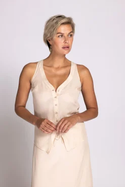 Zhrill Tops & Shirts*ZHDANIA SAND