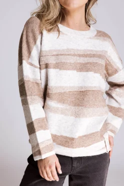 Zhrill Pullover & Strick*ZHISABELLA TERRY BEIGE