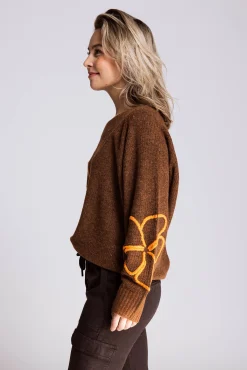 Zhrill Pullover & Strick*ZHLUANA FLOWER CAMEL