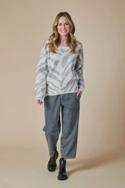 Zhrill Pullover & Strick*ZHNINA ZEBRA GREY
