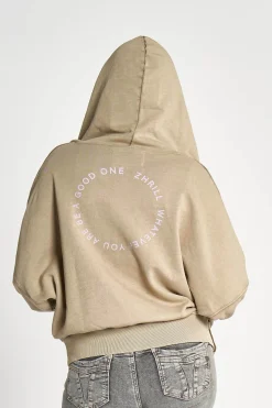 Zhrill Hoodies & Sweatshirts*ZHODA ZIP OLIVE