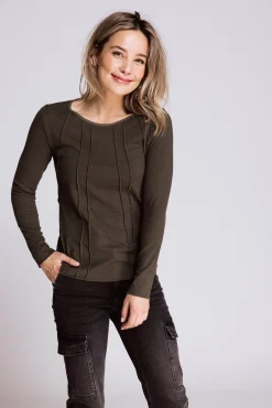 Zhrill Tops & Shirts*ZHPETRA OLIVE