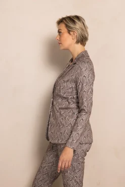 Zhrill Blazer*ZHSALMA LONG TAUPE