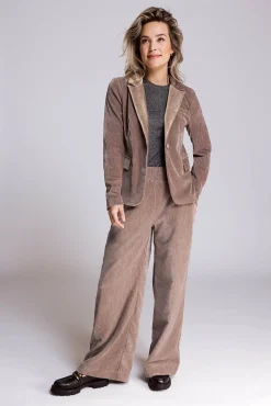 Zhrill Blazer*ZHSALMA VELVET CHOCOLATE